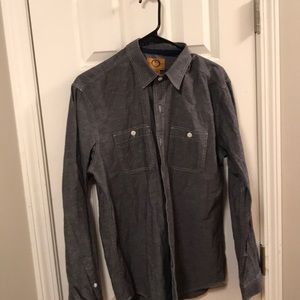 Casual button down shirt gray stapleford